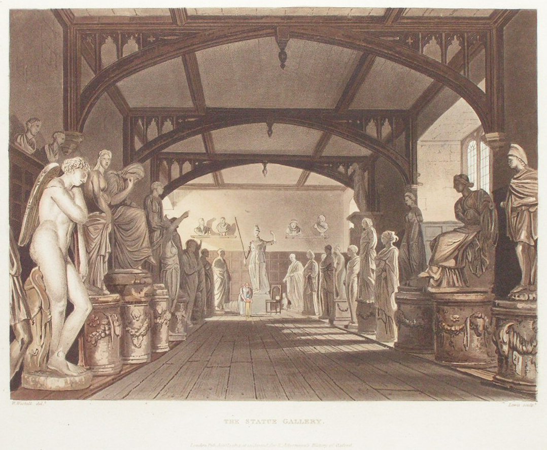 Aquatint - The Statue Gallery - 